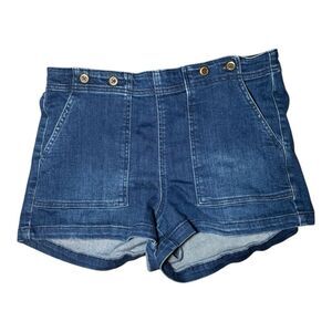 Anthropologie Indigo Jean Shorts